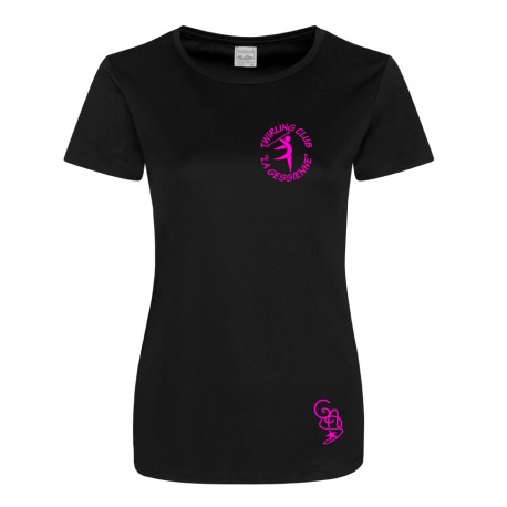 Tshirt Maman Supporter Noir