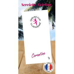 Serviette TWIRLING CLUB