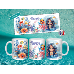 Mug Enfant Incassable modèle Sirène Personnalisé