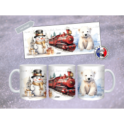 Mug Noël Bonhomme de neige