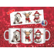 Mug Noël Animaux de Noël